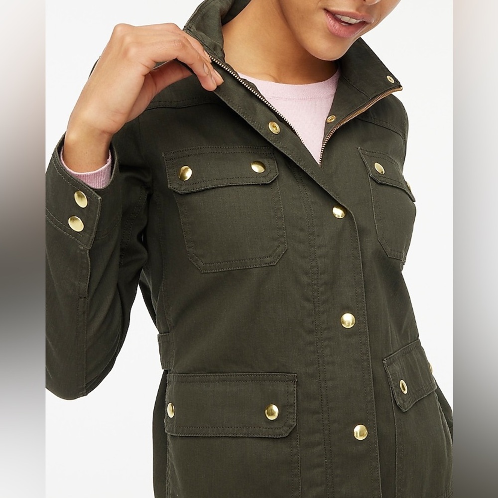 J.Crew Factory Women's Utility Twill Field Jacket